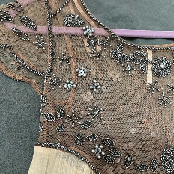 Free People Sunset Ombré Beaded Tunic Dress - Picture 12 of 16